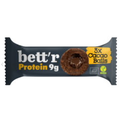 Bett'r BIO Proteinové kuličky s náplní kakaa