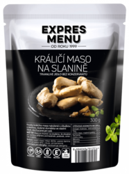 Expres Menu - Králičí maso na slanině