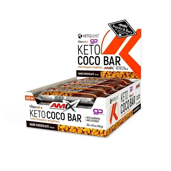 Amix™ KetoLean® Keto goBHB® Coco Bar