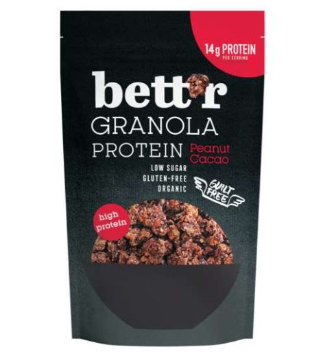 Bett'r Granola Protein with peanuts-cacao