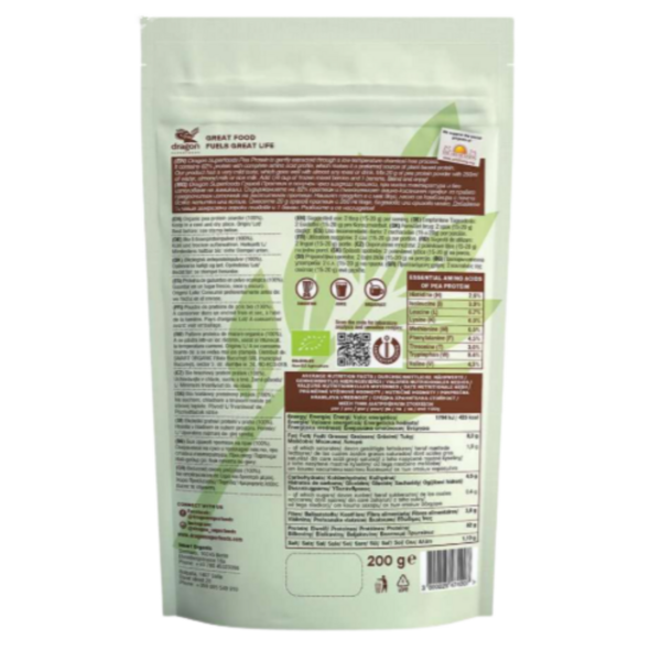 Dragon BIO RAW Protein Hrachový